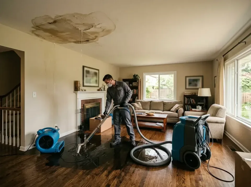 attic-pipe-burst-ceiling-drip-008 — frequently asked questions, Water Damage Restoration & Carpet Care in Monticello, AR